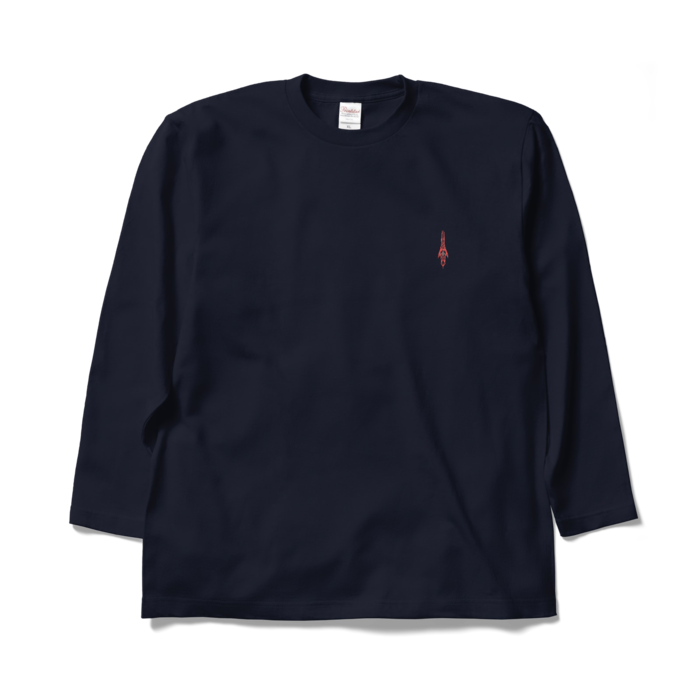 ロングスリーブTシャツ - XL - ネイビー(レトロカラー)