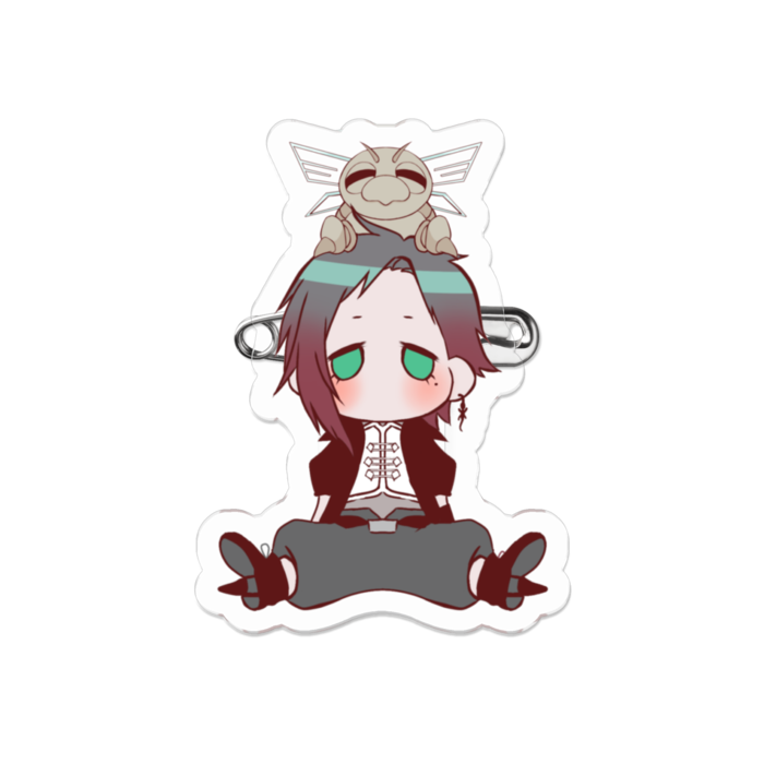 アクリルバッジ - 50 x 50 (mm)