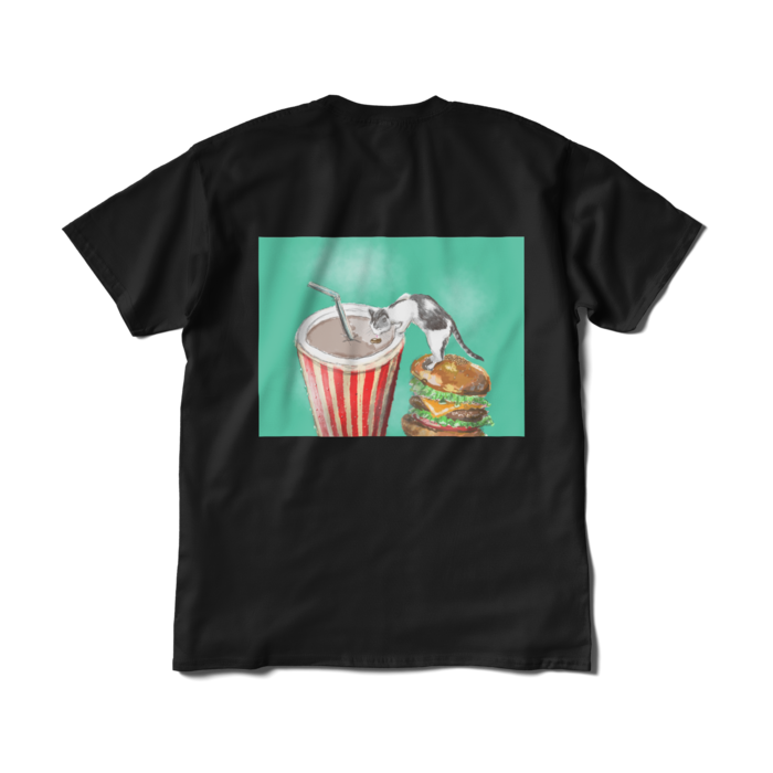 Tシャツ(短納期) - XL - ブラック