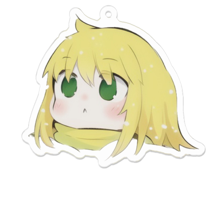 アクリルキーホルダー - 70 x 70 (mm)