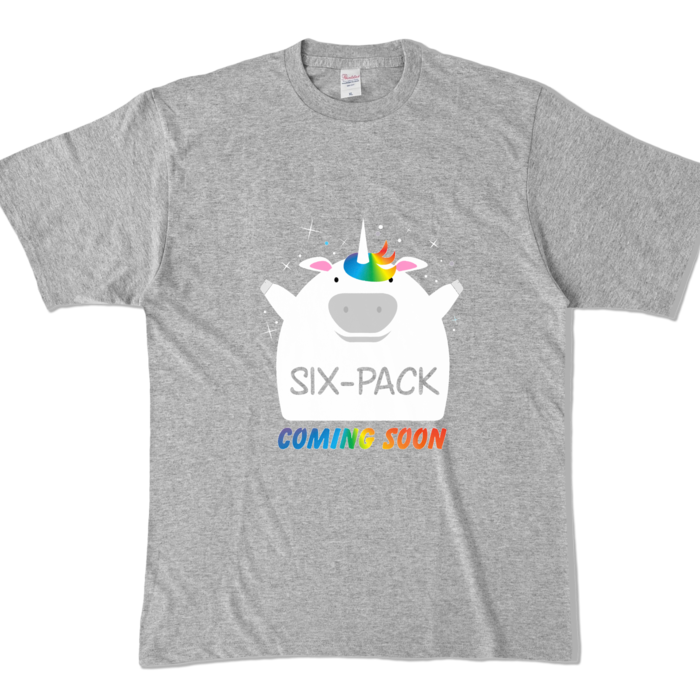 カラーTシャツ - XL - 杢グレー (濃色)