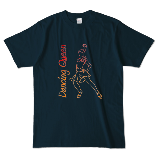 カラーTシャツ - L - ネイビー (濃色)