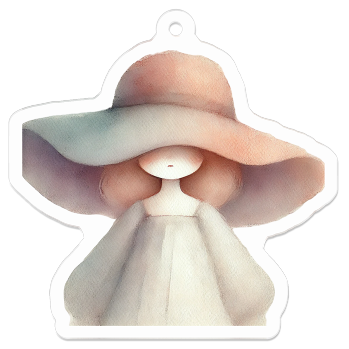 アクリルキーホルダー - 50 x 50 (mm)