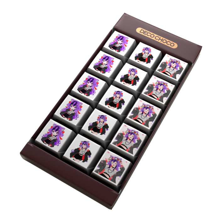 DECOチョコ - 列ごとにデザイン