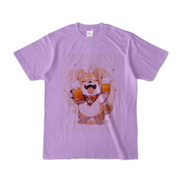 カラーTシャツ - S - ライトパープル (淡色)