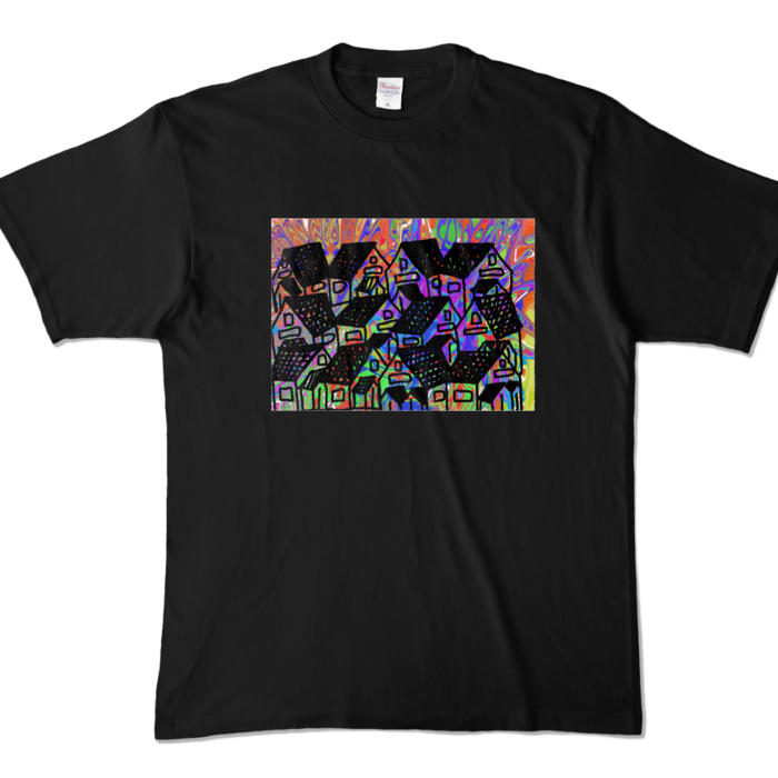 カラーTシャツ - XL - ブラック (濃色)