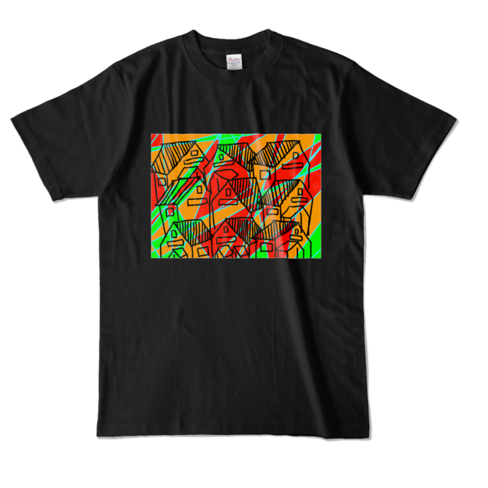 カラーTシャツ - L - ブラック (濃色)