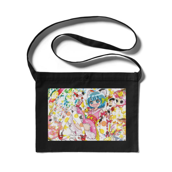 サコッシュ　ブラック - 300 x 230 (mm)(1)