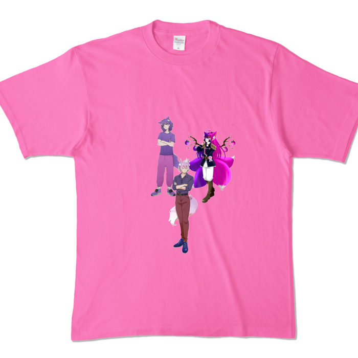 カラーTシャツ - XL - ピンク （濃色）