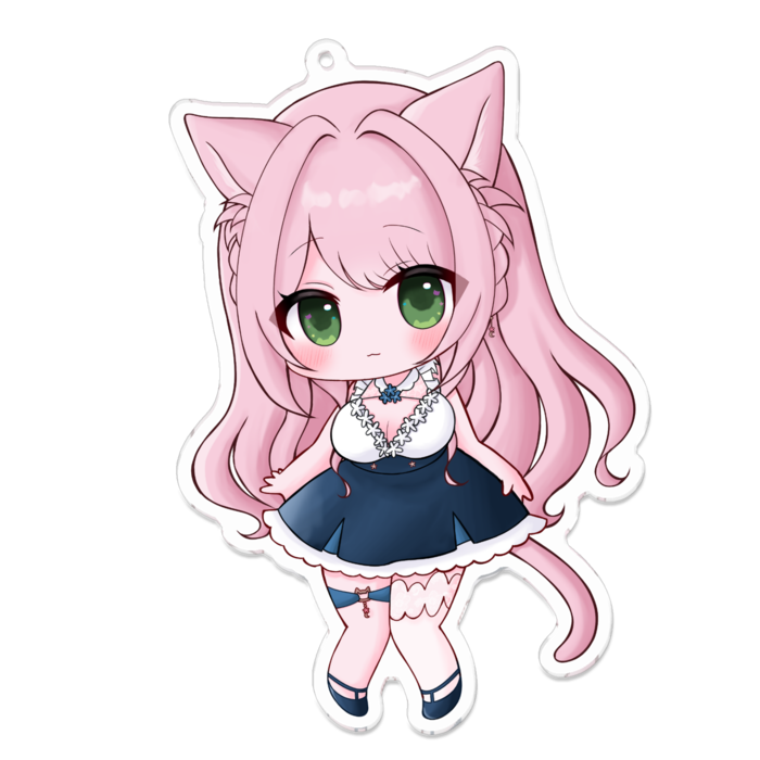 アクリルキーホルダー - 100 x 100 (mm)