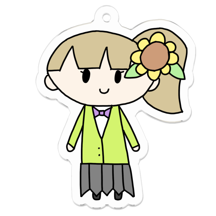 アクリルキーホルダー - 50 x 50 (mm)