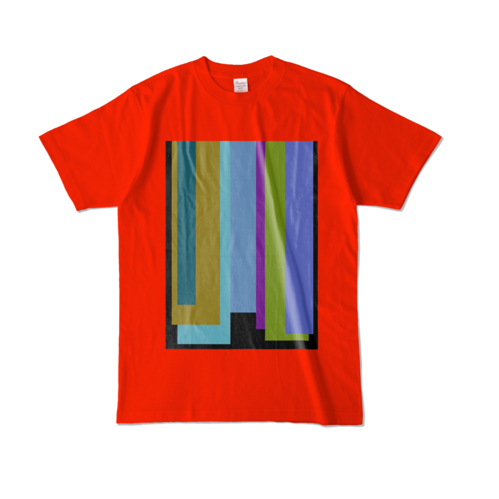 カラーTシャツ - L - レッド (濃色)