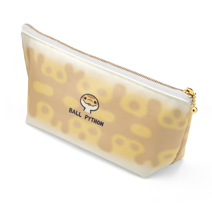 ポーチ - 長さ21.5cm / 高さ10cm - ホワイト