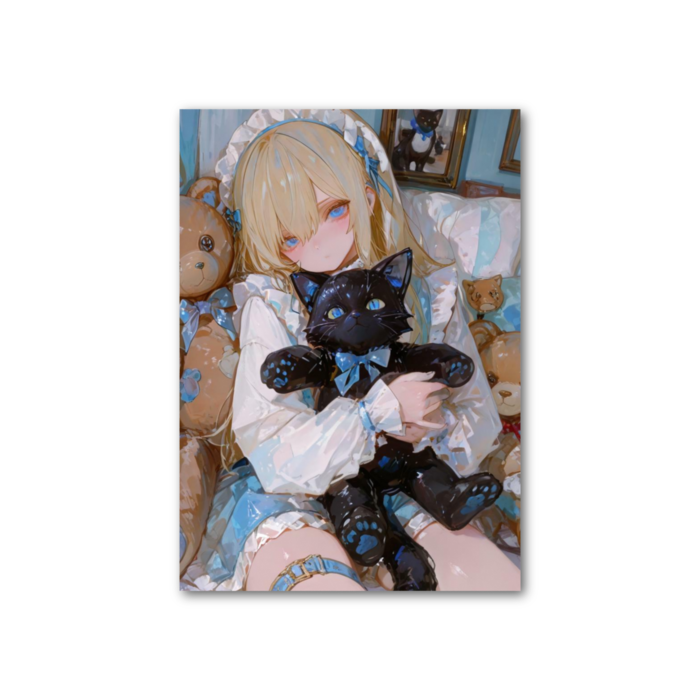 めりーさん 3 フォト風カード - 縦 - 両面