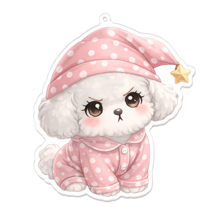 アクリルキーホルダー - 100 x 100 (mm)