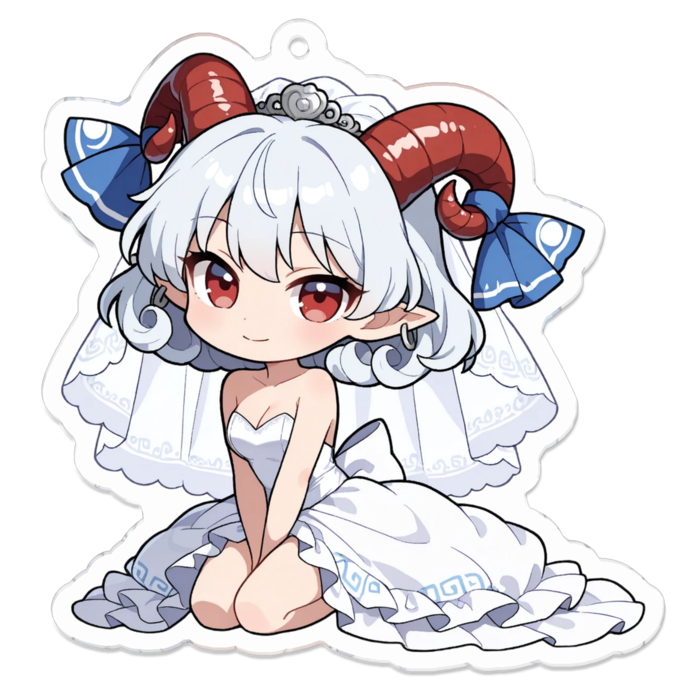 アクリルキーホルダー - 70 x 70 (mm)(キャラのみ)