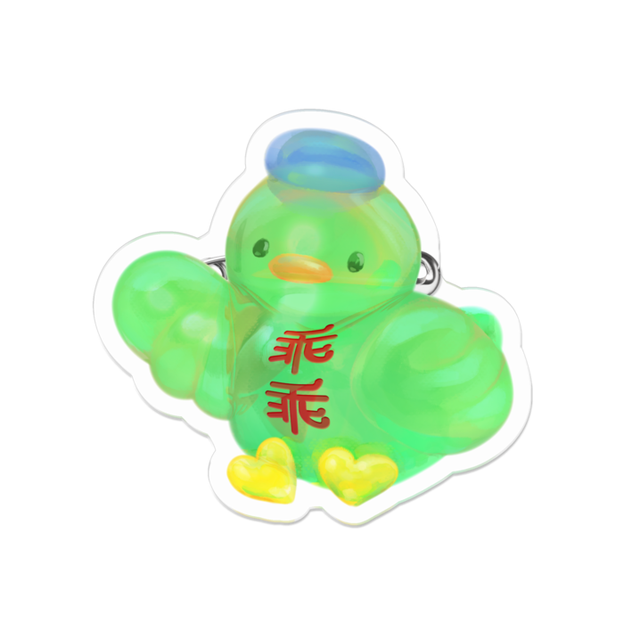 アクリルバッジ - 50 x 50 (mm)