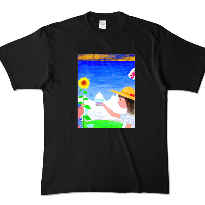 カラーTシャツ - XL - ブラック (濃色)
