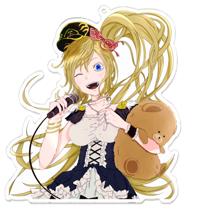 アクリルキーホルダー - 100 x 100 (mm)