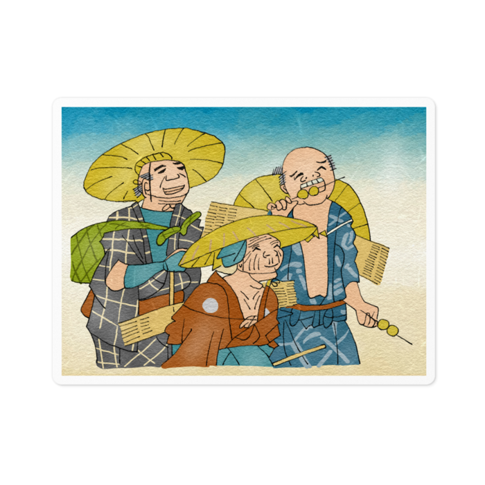 ステッカー - 100 x 100 (mm)