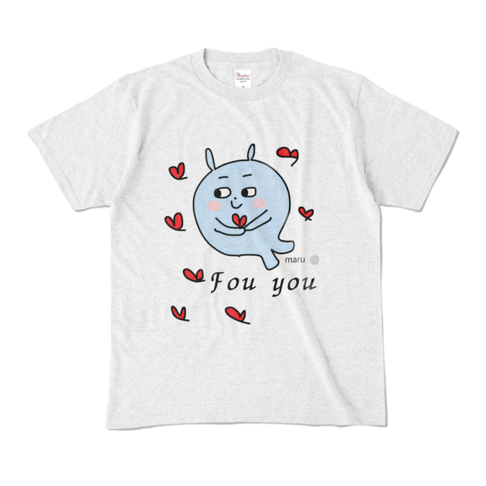 カラーTシャツ - M - アッシュ (淡色)
