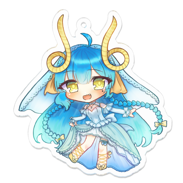 アクリルキーホルダー - 70 x 70 (mm)