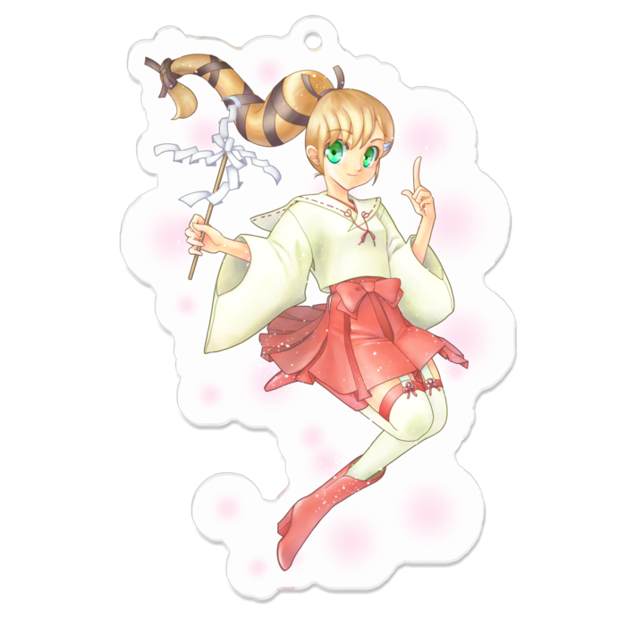 アクリルキーホルダー - 70 x 70 (mm)