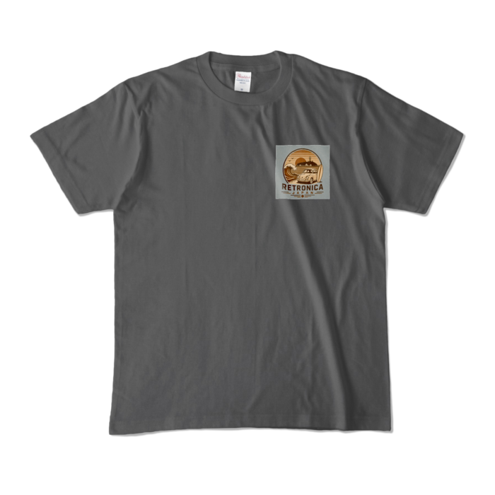 カラーTシャツ - M - チャコール (濃色)