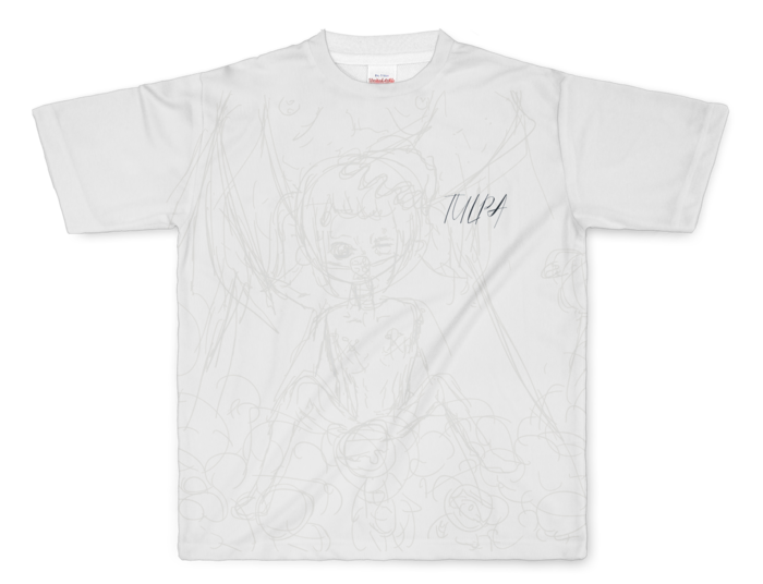 フルグラフィックTシャツ - L - 正面印刷のみ