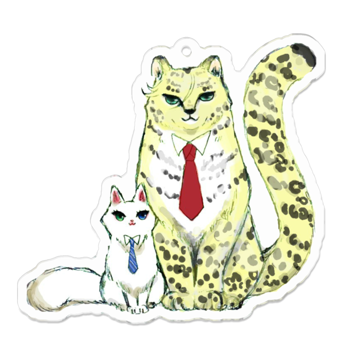 アクリルキーホルダー - 70 x 70 (mm)