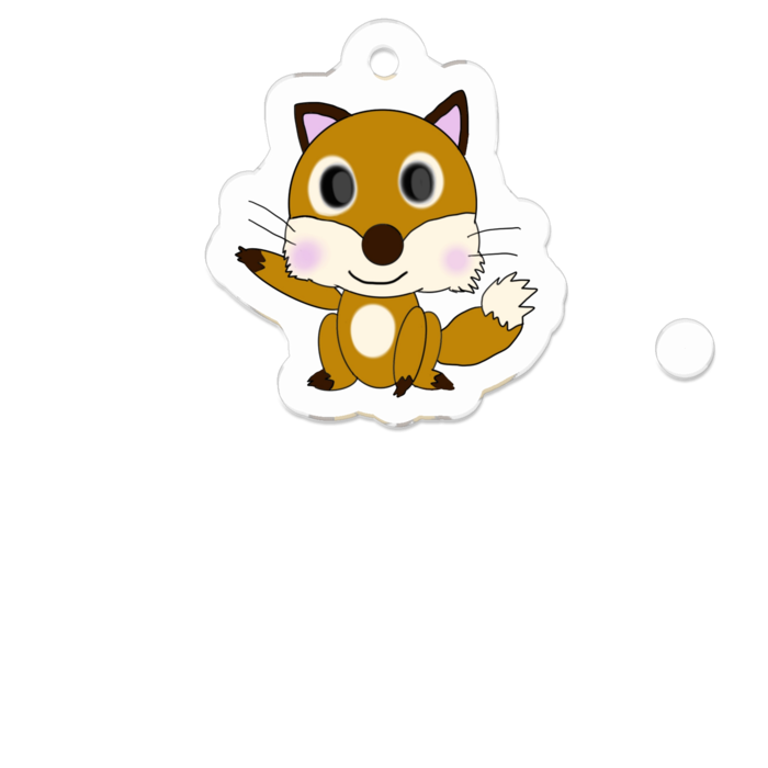 アクリルキーホルダー - 50 x 50 (mm)