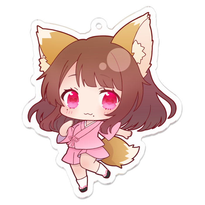 アクリルキーホルダー - 70 x 70 (mm)