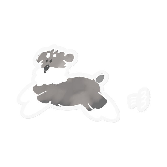 ステッカー - 100 x 100 (mm)