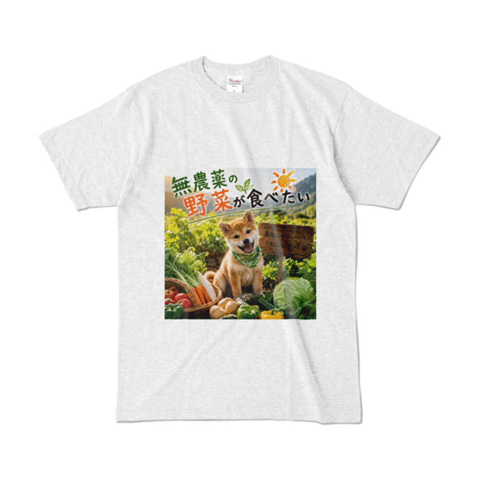 カラーTシャツ - L - アッシュ （淡色）