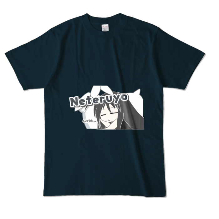 カラーTシャツ - L - ネイビー (濃色)