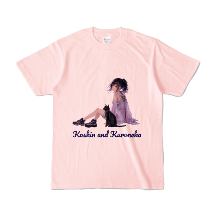 カラーTシャツ - S - ライトピンク (淡色)
