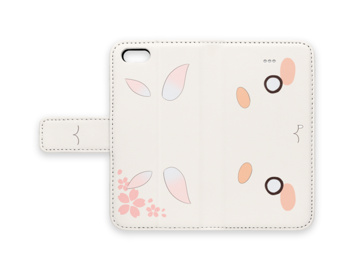 手帳型iPhoneケース - iPhone5 - ストラップ穴 なし