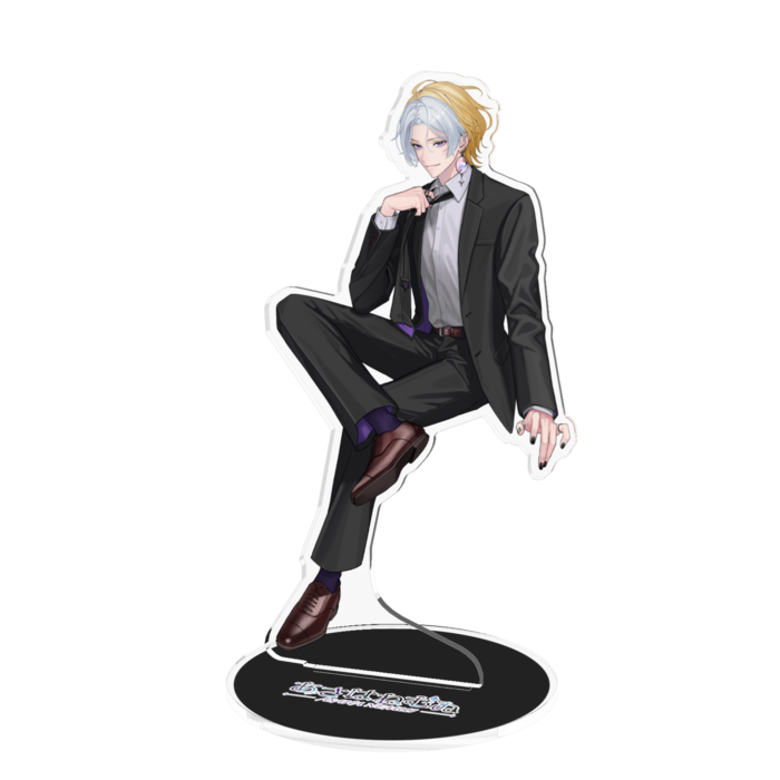 スーツ（笑顔） - 160x160mm