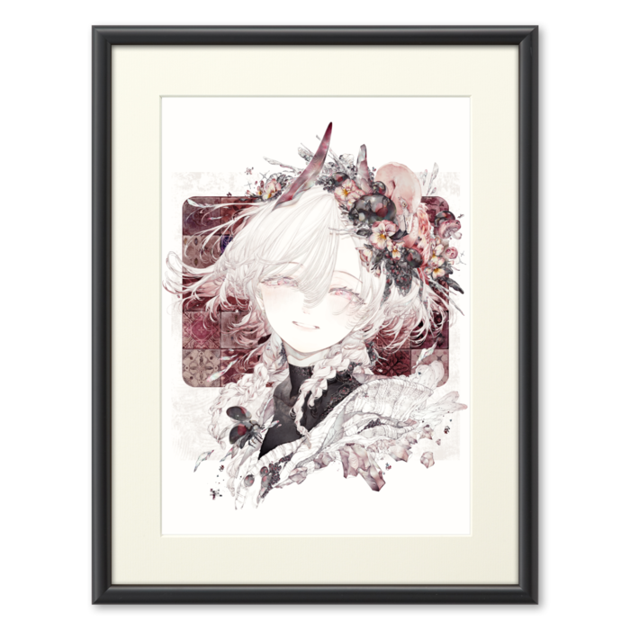 複製画(プリモアート) - A4 黒