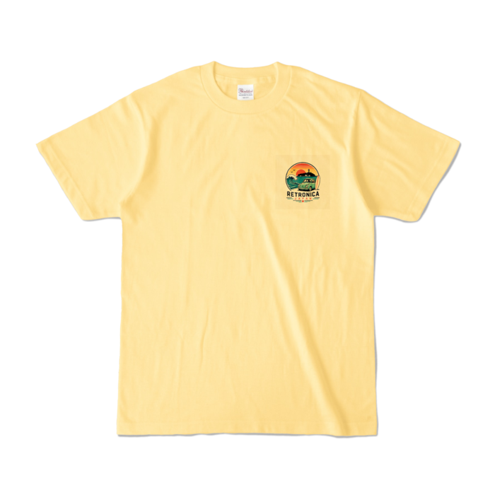 カラーTシャツ - S - ライトイエロー (淡色)