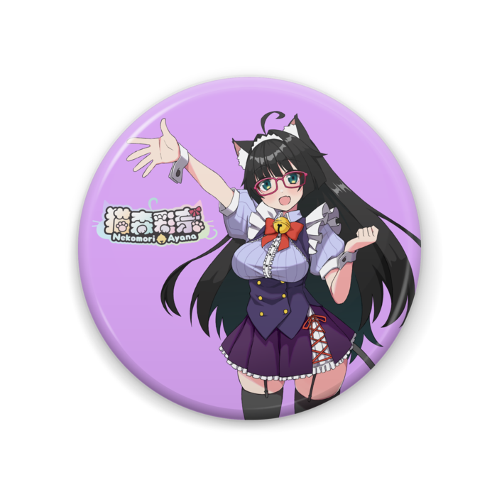 缶バッジ【メイド風】 57mm