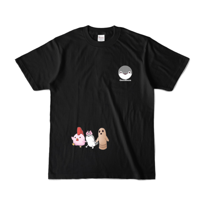 カラーTシャツ - S - ブラック (濃色)