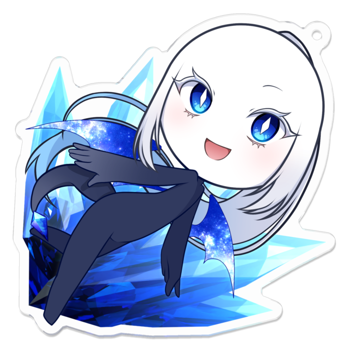 アクリルキーホルダー（コーティング） - 70 x 70 (mm)