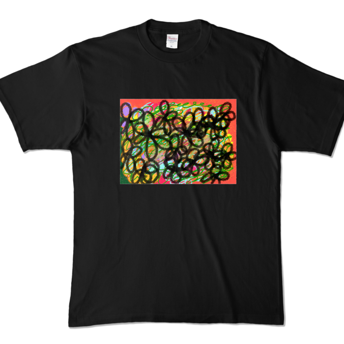 カラーTシャツ - XL - ブラック (濃色)