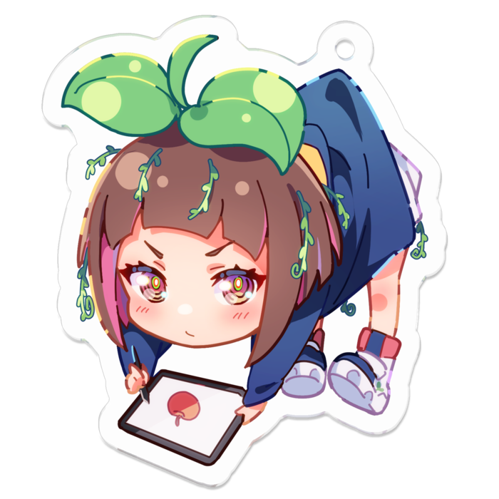 アクリルキーホルダー - 50 x 50 (mm)