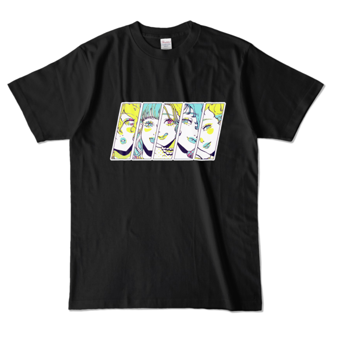 カラーTシャツ - L - ブラック (濃色)