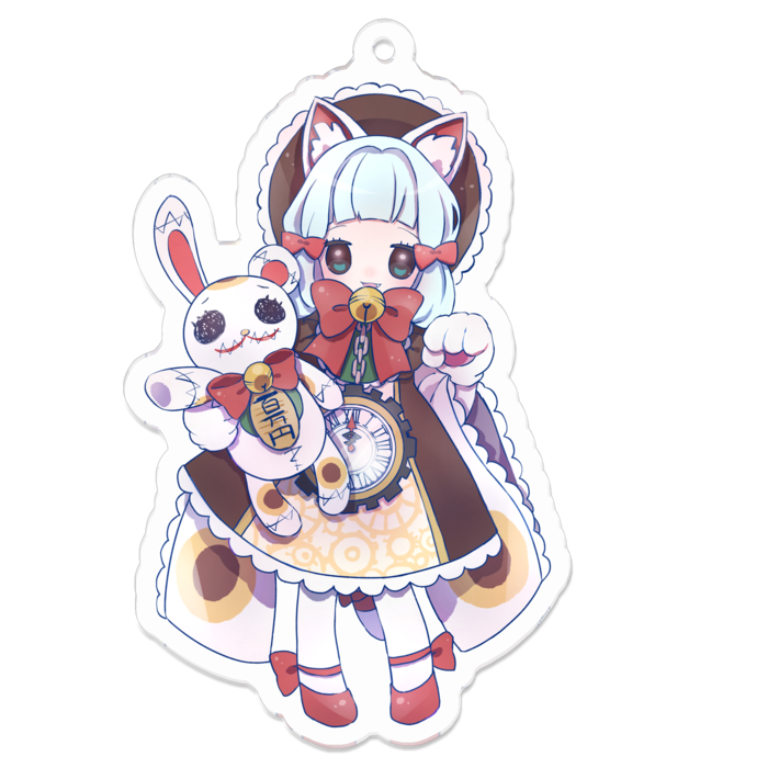 アクリルキーホルダー - 70 x 70 (mm)