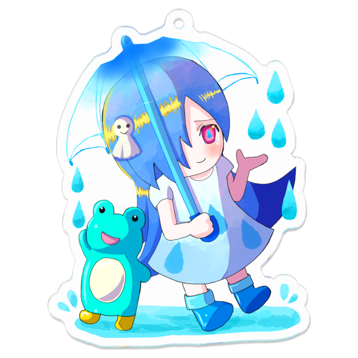 アクリルキーホルダー - 70 x 70 (mm)