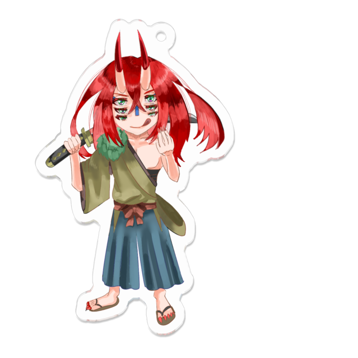 アクリルキーホルダー - 70 x 70 (mm)