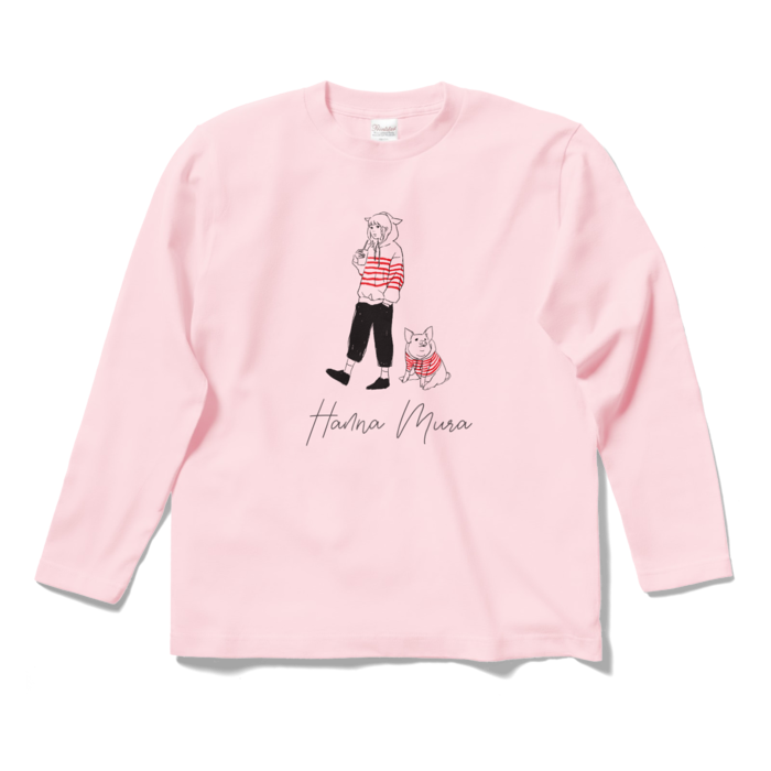 ピンクロングスリーブ - S - 